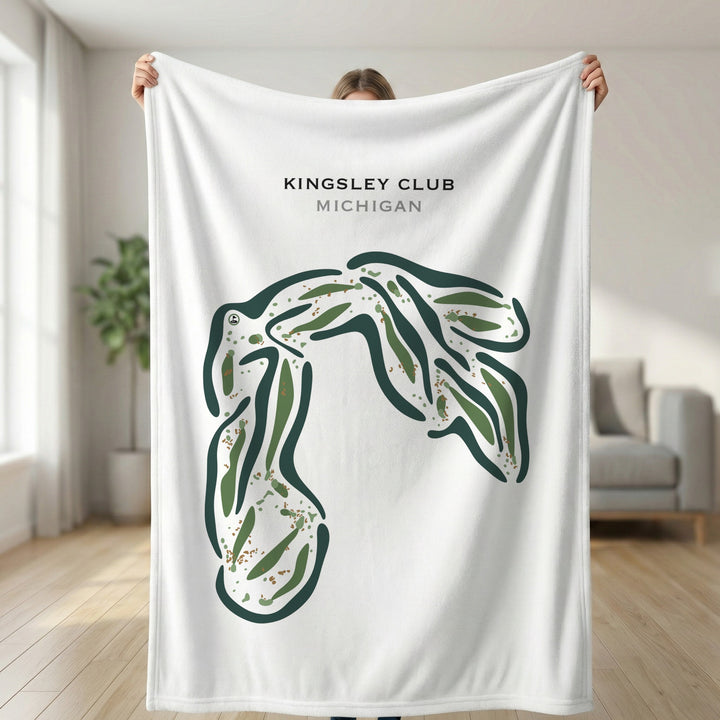 Kingsley Club, Michigan - Printed Golf Courses
