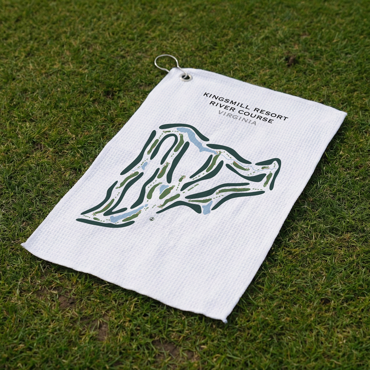 Kingsmill Resort, River Course, Virginia - Printed Golf Course