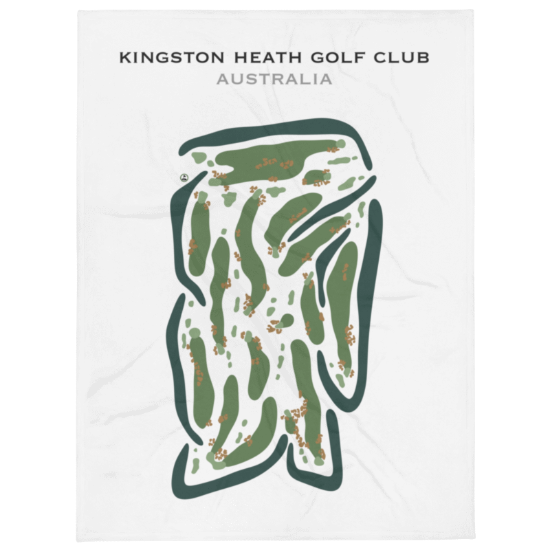 Kingston Heath Golf Club, Australia - Printed Golf Courses