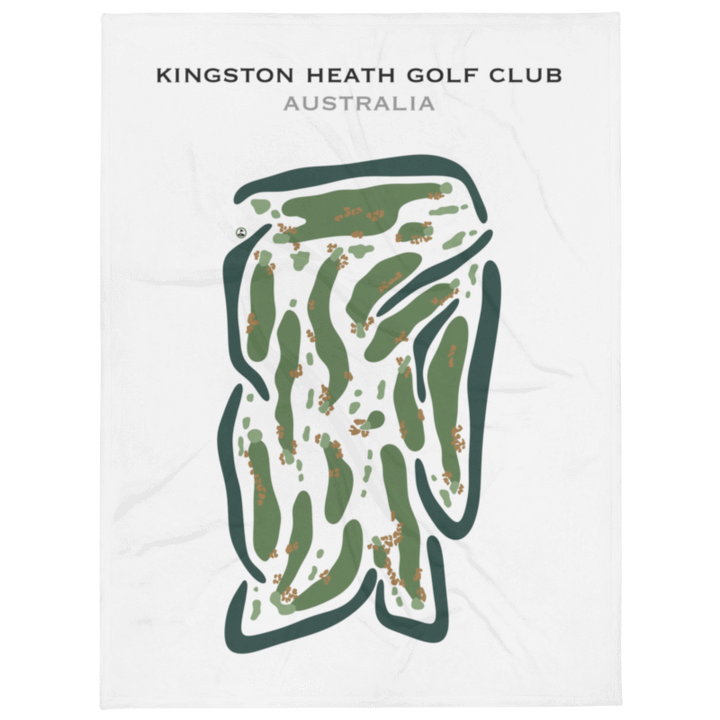 Kingston Heath Golf Club, Australia - Printed Golf Courses