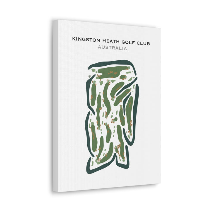 Kingston Heath Golf Club, Australia - Printed Golf Courses