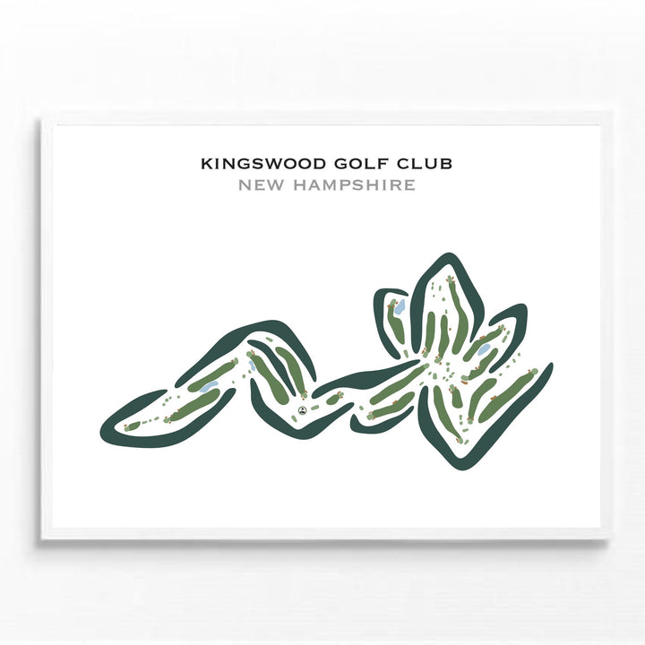 Kingswood Golf Club, New Hampshire - Printed Golf Courses