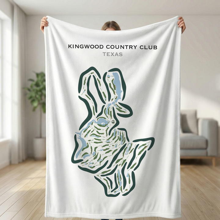 Kingwood Country Club, Texas - Printed Golf Courses