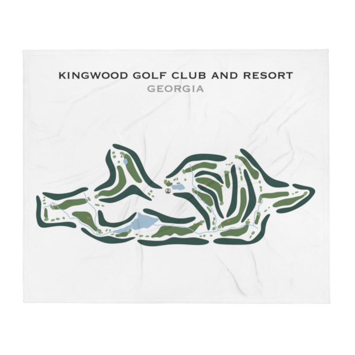 Kingwood Golf Club & Resort, Georgia - Printed Golf Course