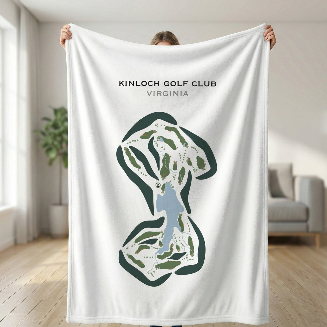 Kinloch Golf Club, Virginia - Printed Golf Courses