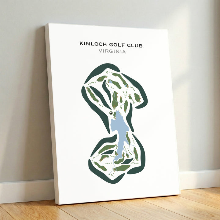 Kinloch Golf Club, Virginia - Printed Golf Courses