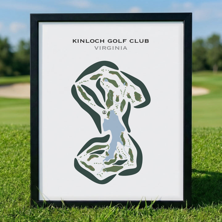 Kinloch Golf Club, Virginia - Printed Golf Courses