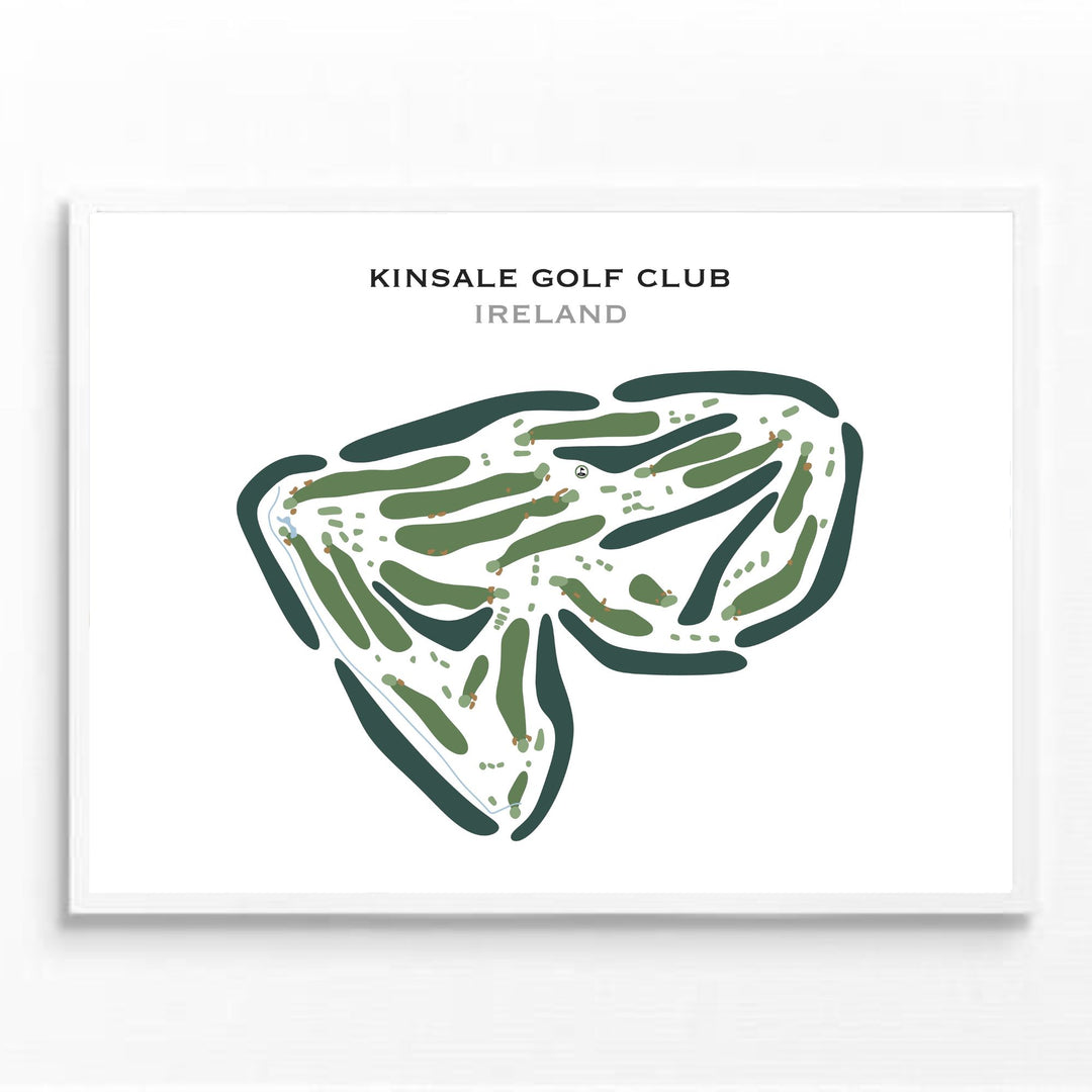 Kinsale Golf Club, Ireland - Printed Golf Courses