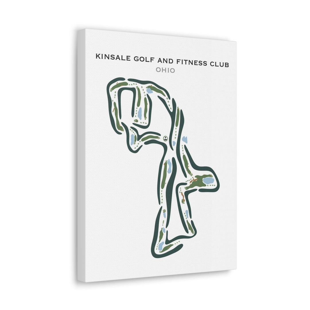 Kinsale Golf and Fitness, Ohio - Printed Golf Courses - Golf Course Prints