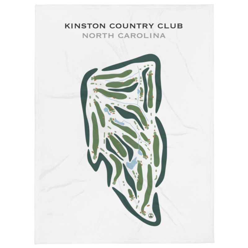 Kinston Country Club, North Carolina - Printed Golf Courses