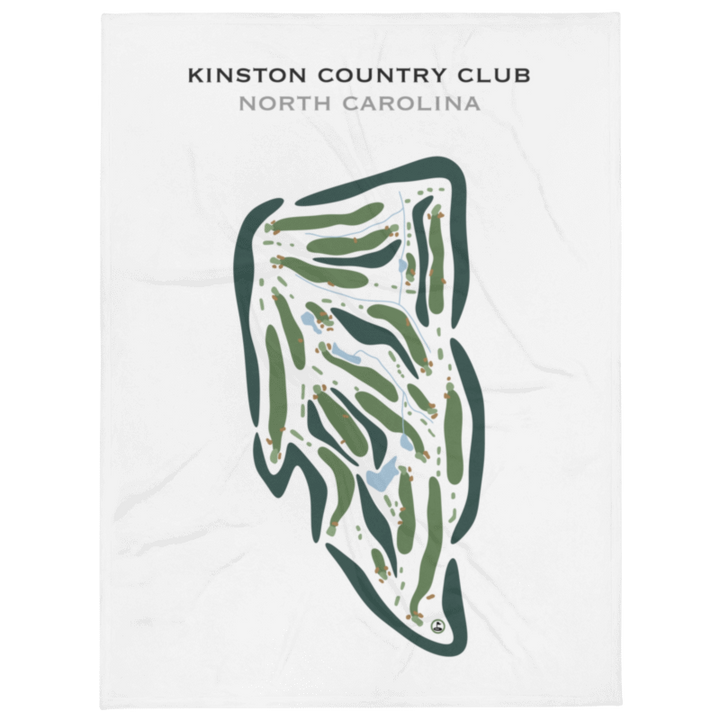 Kinston Country Club, North Carolina - Printed Golf Courses