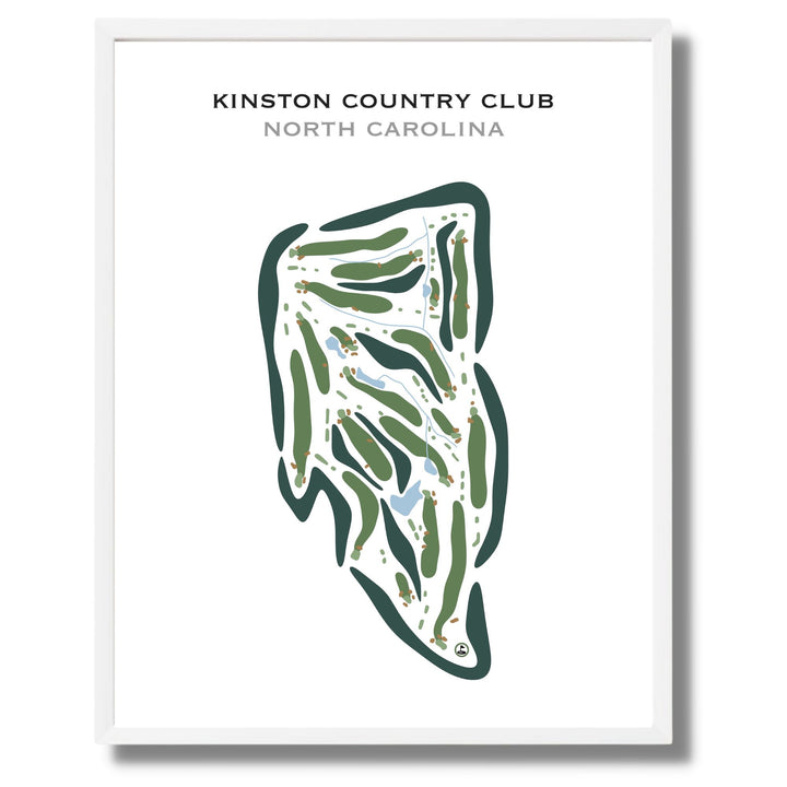 Kinston Country Club, North Carolina - Printed Golf Courses