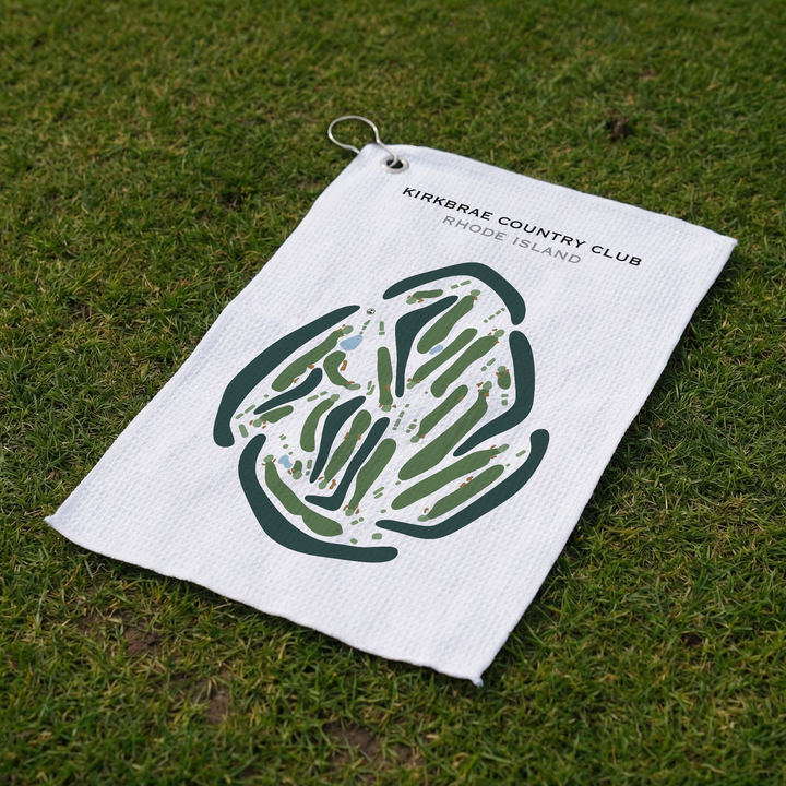 Kirkbrae Country Club, Rhode Island - Printed Golf Course