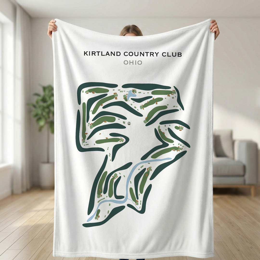 Kirtland Country Club, Ohio - Printed Golf Course