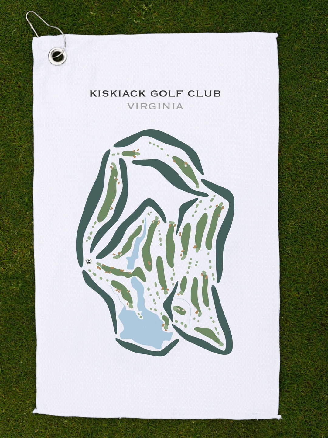 Kiskiack Golf Club, Virginia - Printed Golf Courses