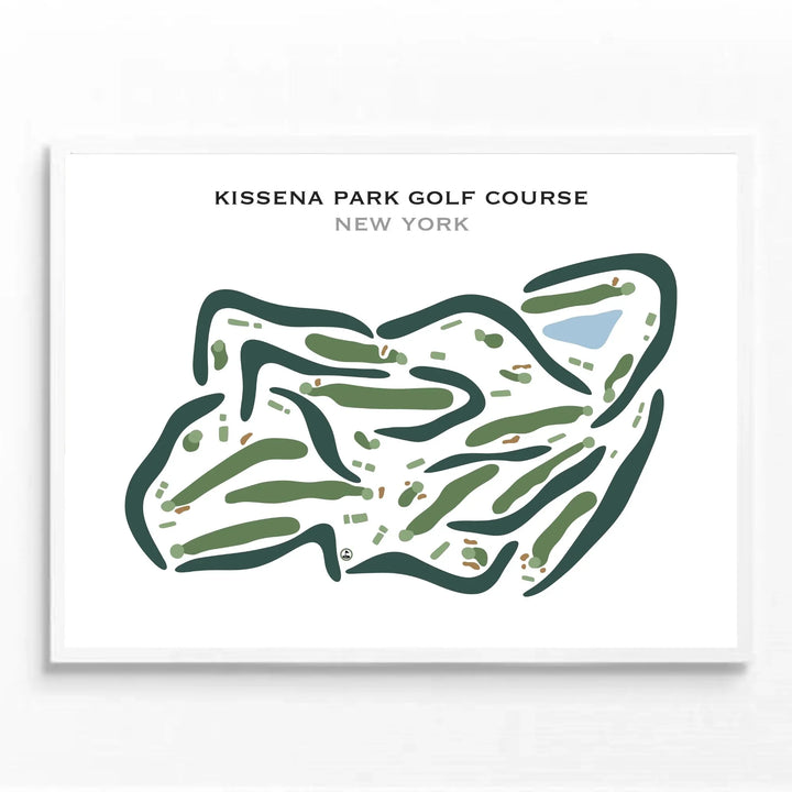 Kissena Park Golf Course, New York - Printed Golf Courses