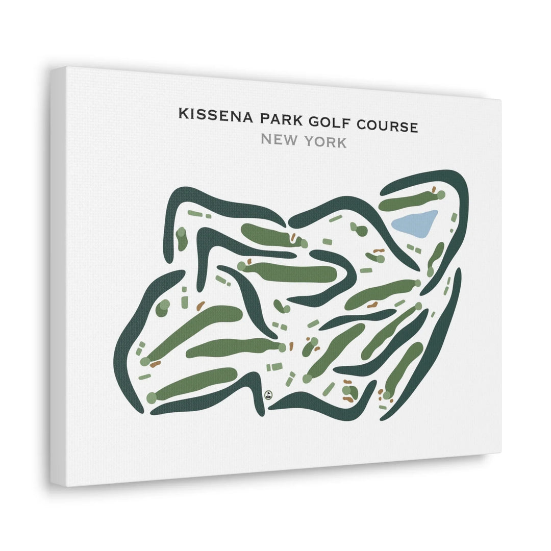 Kissena Park Golf Course, New York - Printed Golf Courses