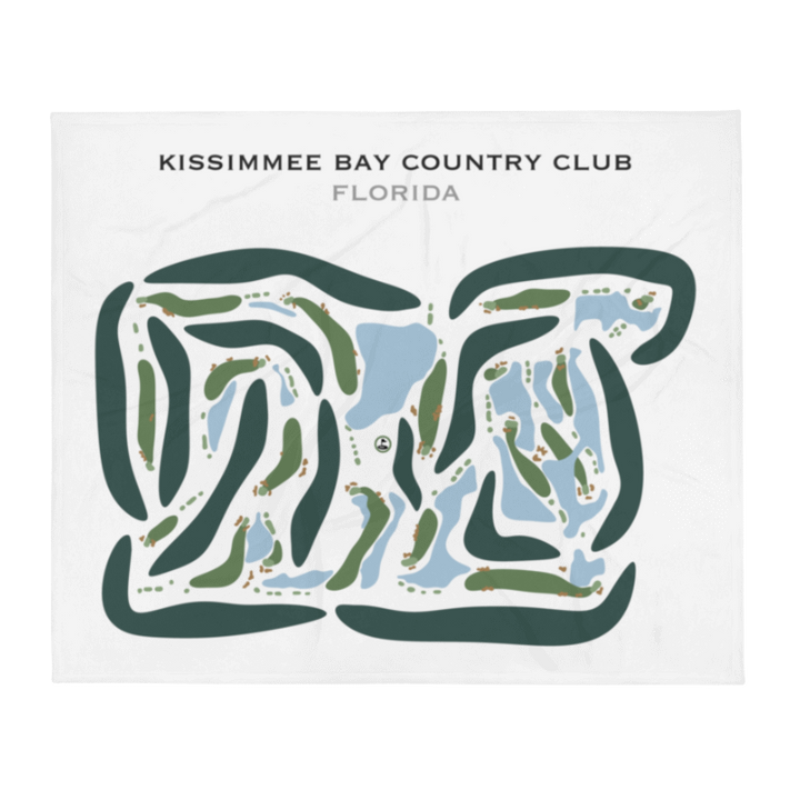 Kissimmee Bay Country Club, Florida - Printed Golf Courses
