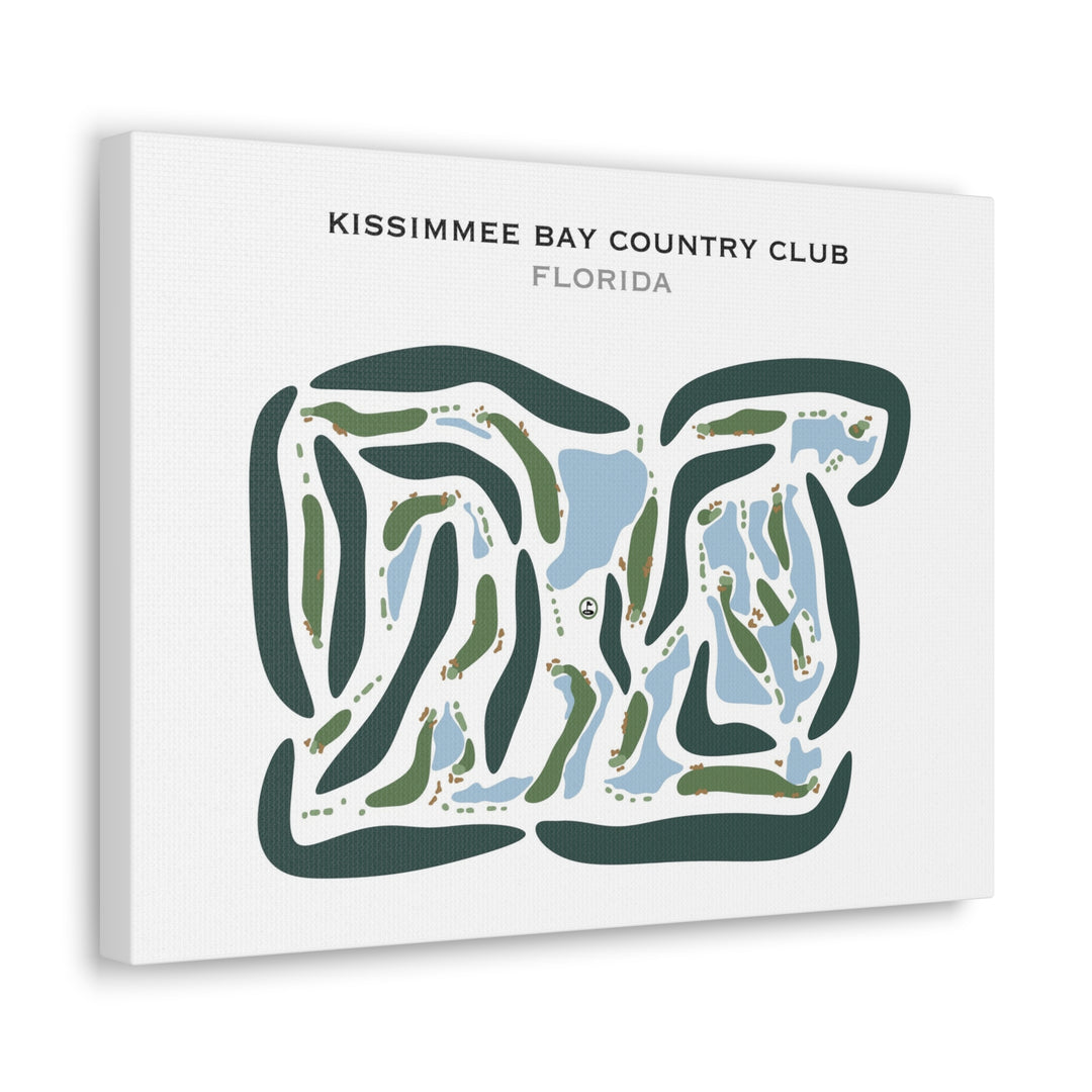 Kissimmee Bay Country Club, Florida - Printed Golf Courses