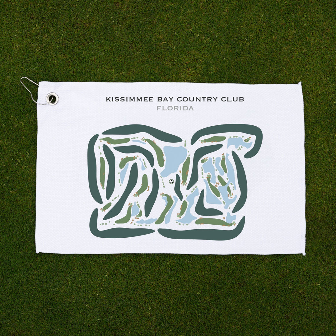 Kissimmee Bay Country Club, Florida - Printed Golf Courses