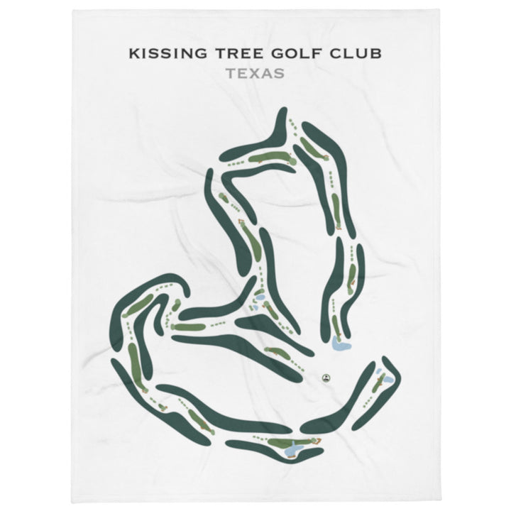 Kissing Tree Golf Club, Texas - Printed Golf Course