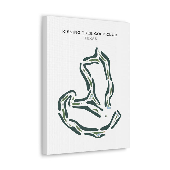 Kissing Tree Golf Club, Texas - Printed Golf Course