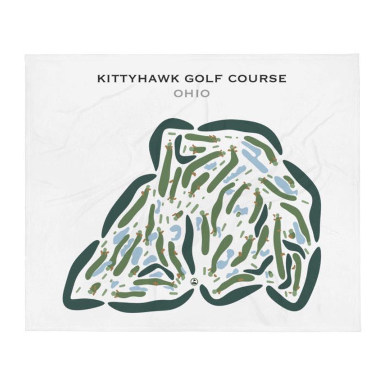 Kittyhawk Golf Course, Ohio - Printed Golf Courses