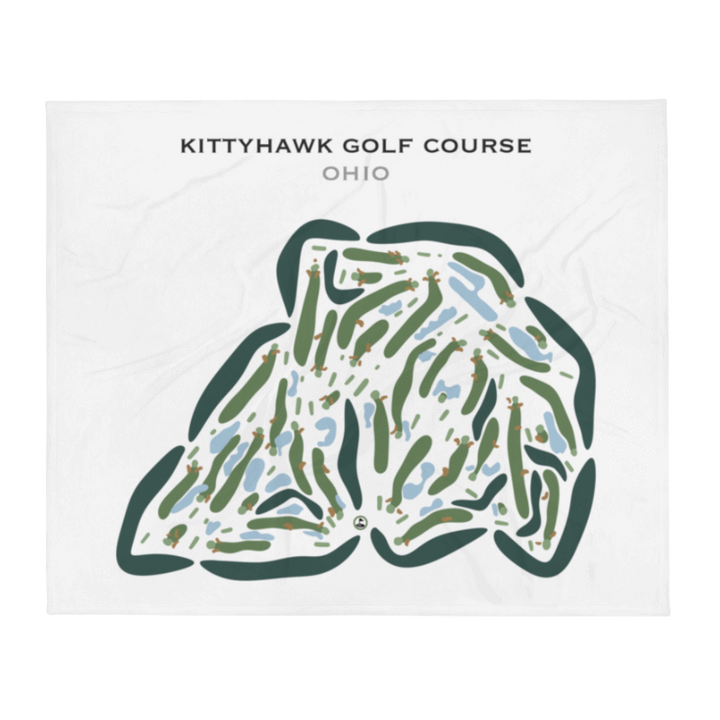 Kittyhawk Golf Course, Ohio - Printed Golf Courses