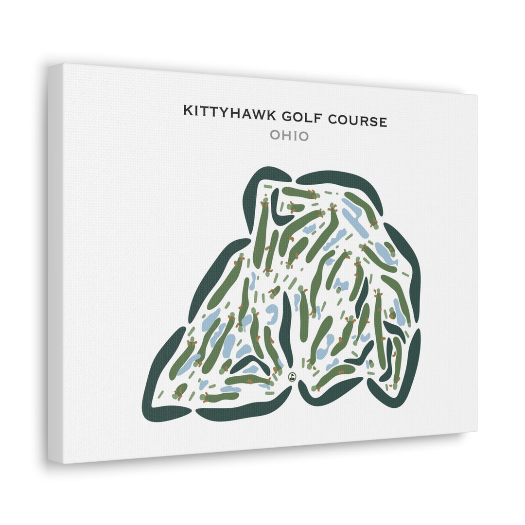 Kittyhawk Golf Course, Ohio - Printed Golf Courses