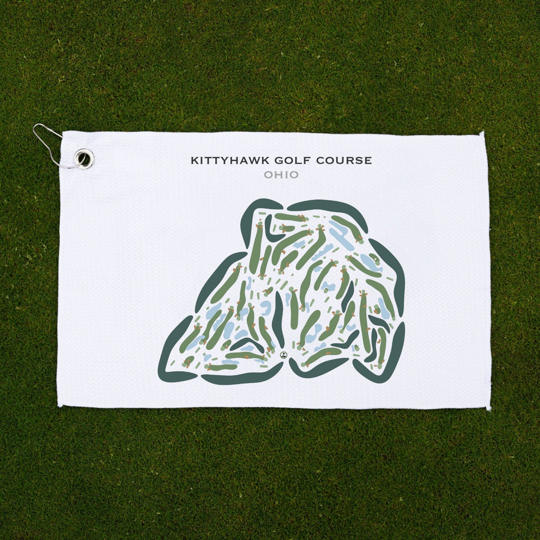Kittyhawk Golf Course, Ohio - Printed Golf Courses
