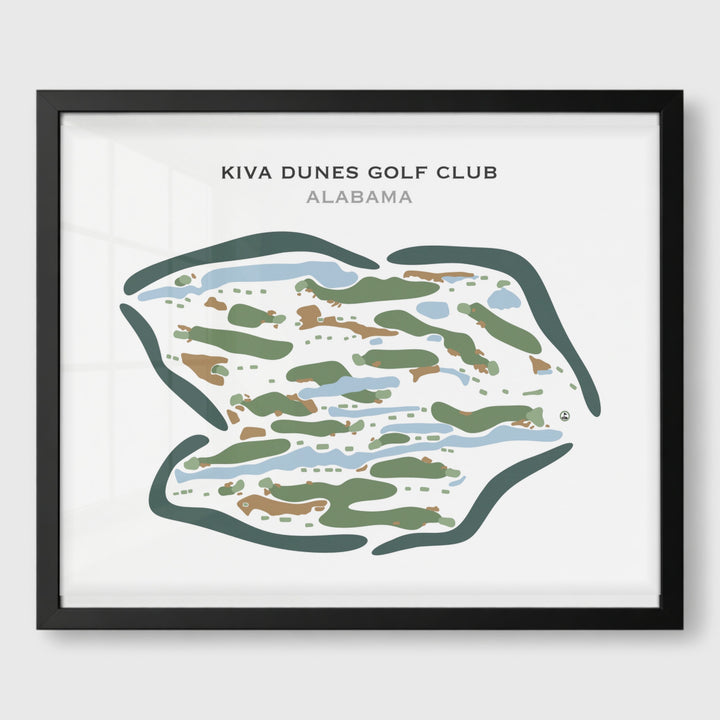 Kiva Dunes Golf Club, Alabama - Printed Golf Courses