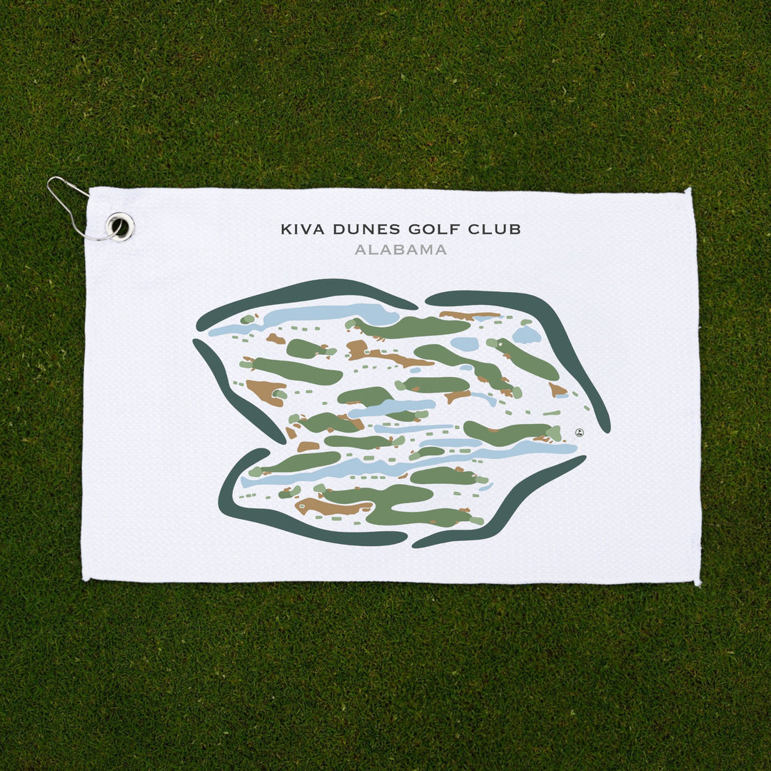 Kiva Dunes Golf Club, Alabama - Printed Golf Courses