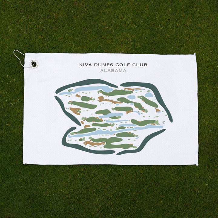 Kiva Dunes Golf Club, Alabama - Printed Golf Courses