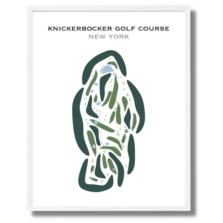 Knickerbocker Golf Course, New York - Printed Golf Courses