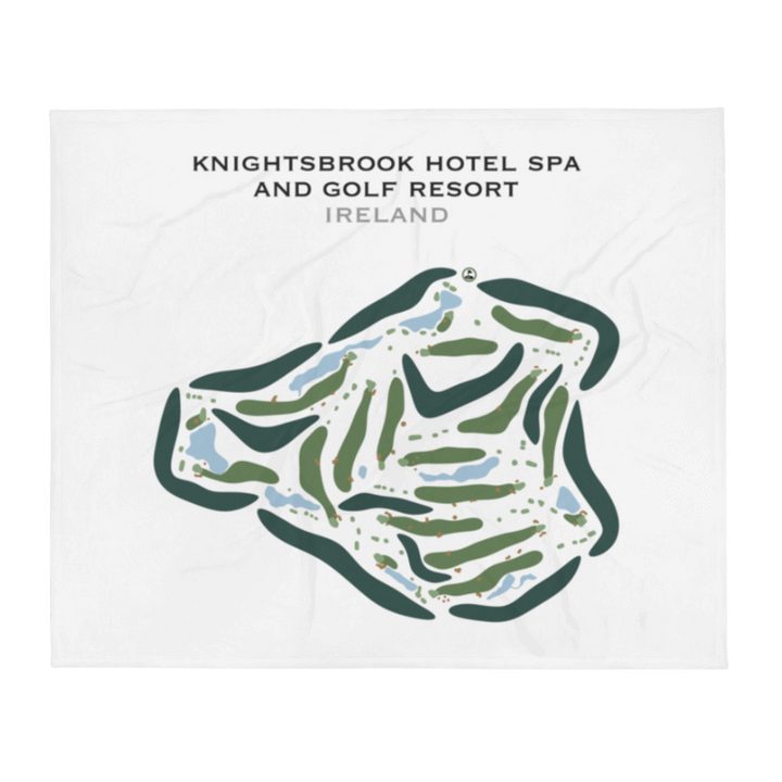 Knightsbrook Hotel Spa and Golf Resort, Ireland - Printed Golf Courses
