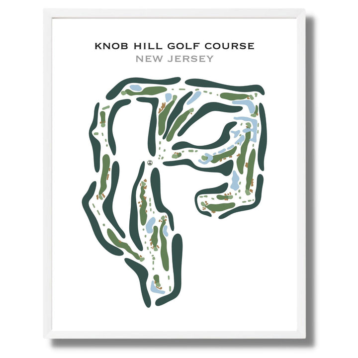 Knob Hill Golf Course, New Jersey - Golf Course Prints