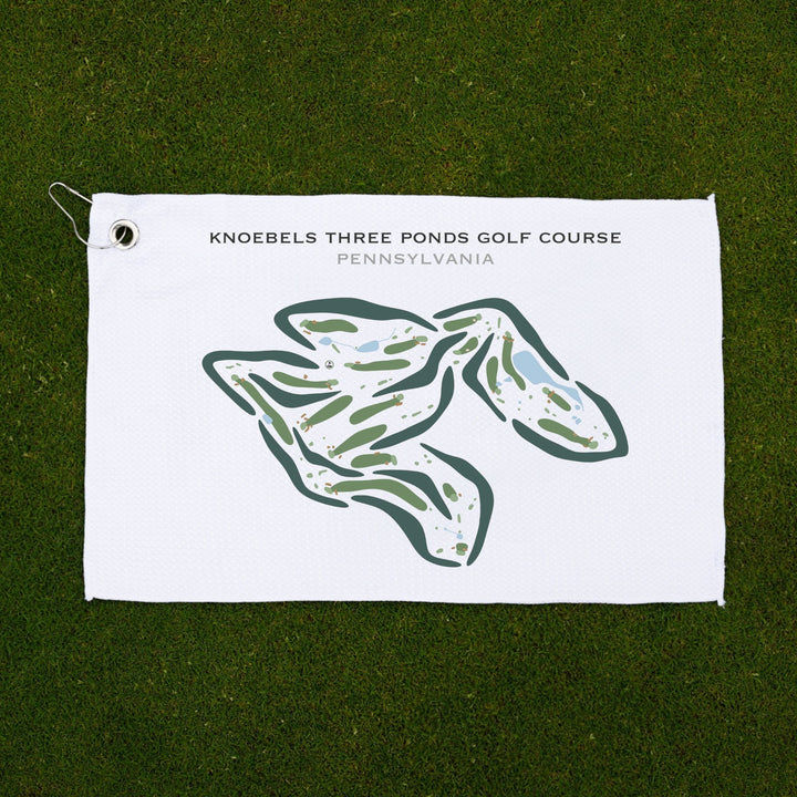 Knoebels Three Ponds Golf Club, Pennsylvania - Printed Golf Courses