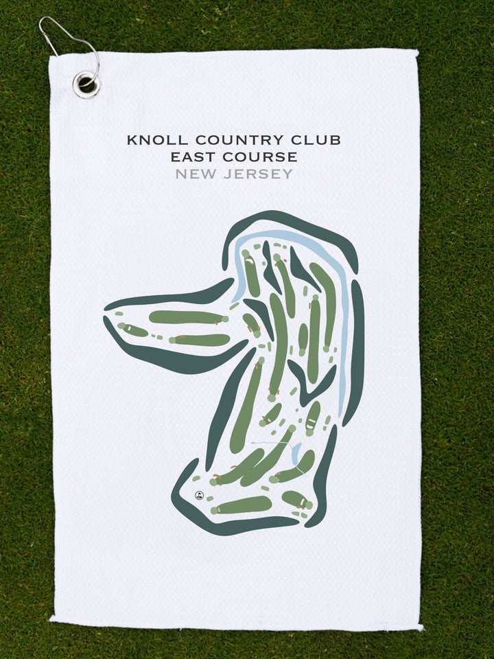 Knoll Country Club - East Course, New Jersey - Printed Golf Courses