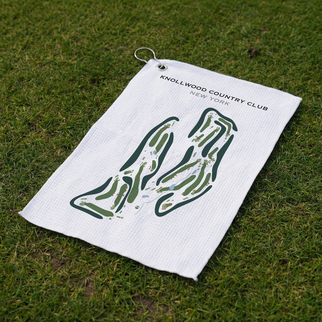 Knollwood Country Club, New York - Printed Golf Course