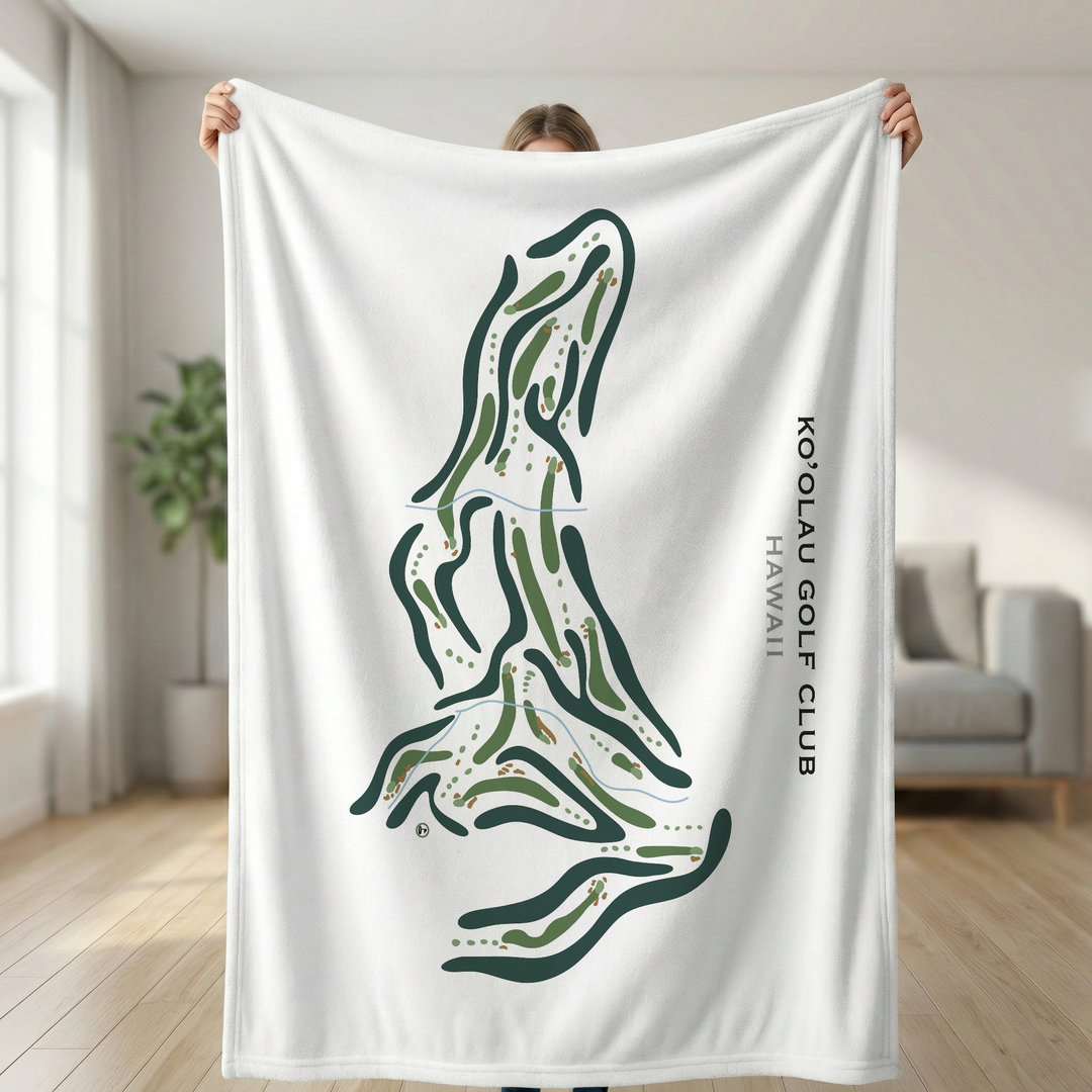 Ko'olau Golf Club, Hawaii - Printed Golf Courses