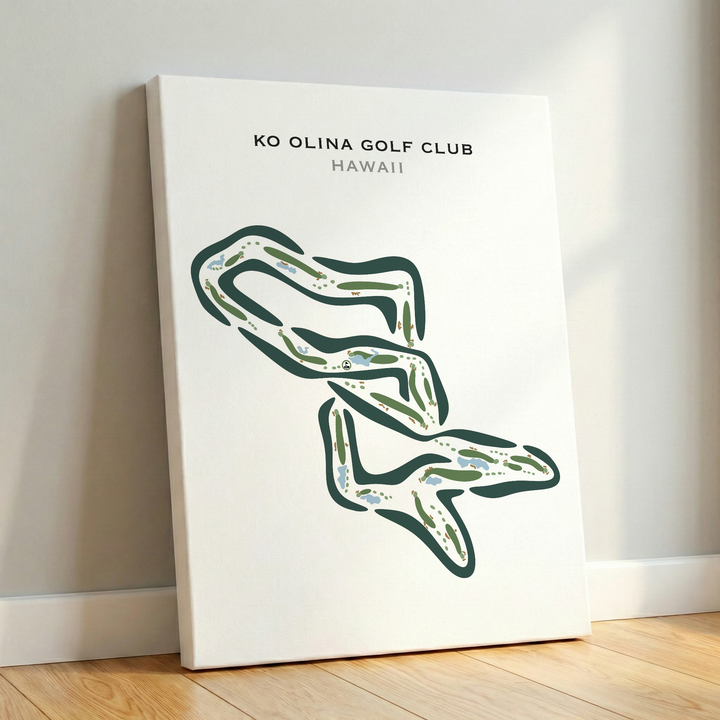 Ko Olina Golf Club, Hawaii - Printed Golf Courses