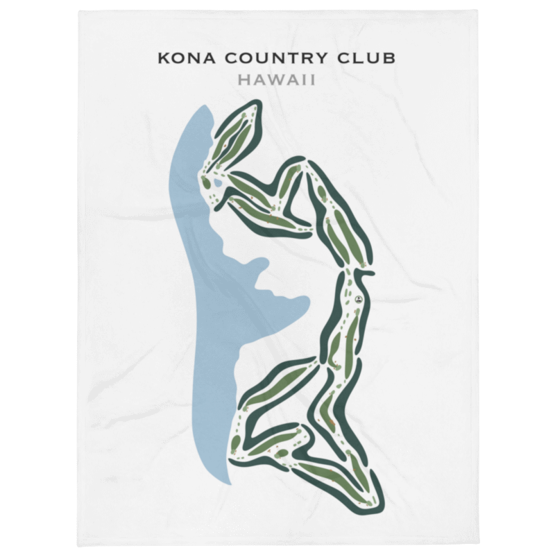 Kona Country Club, Hawaii - Printed Golf Courses