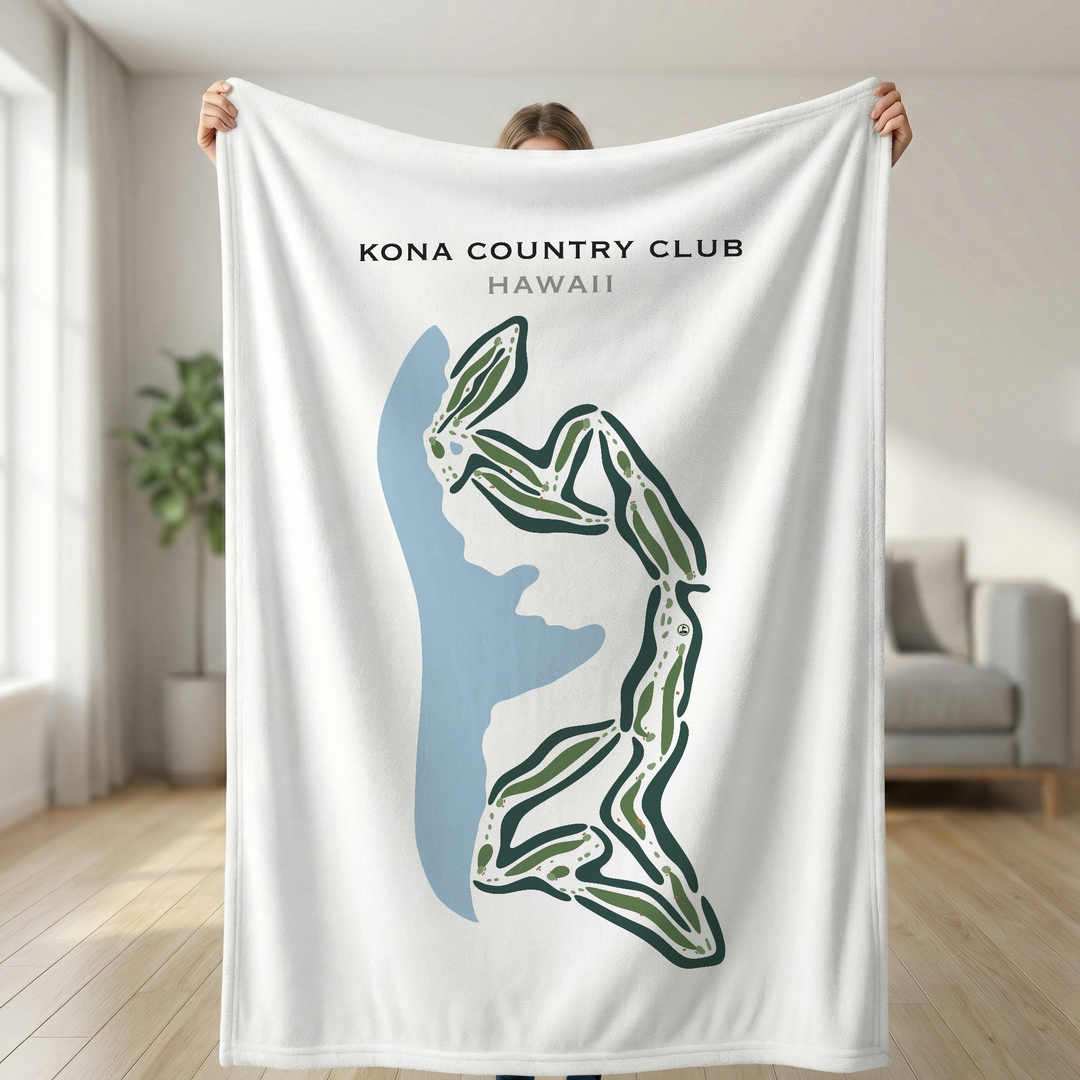 Kona Country Club, Hawaii - Printed Golf Courses