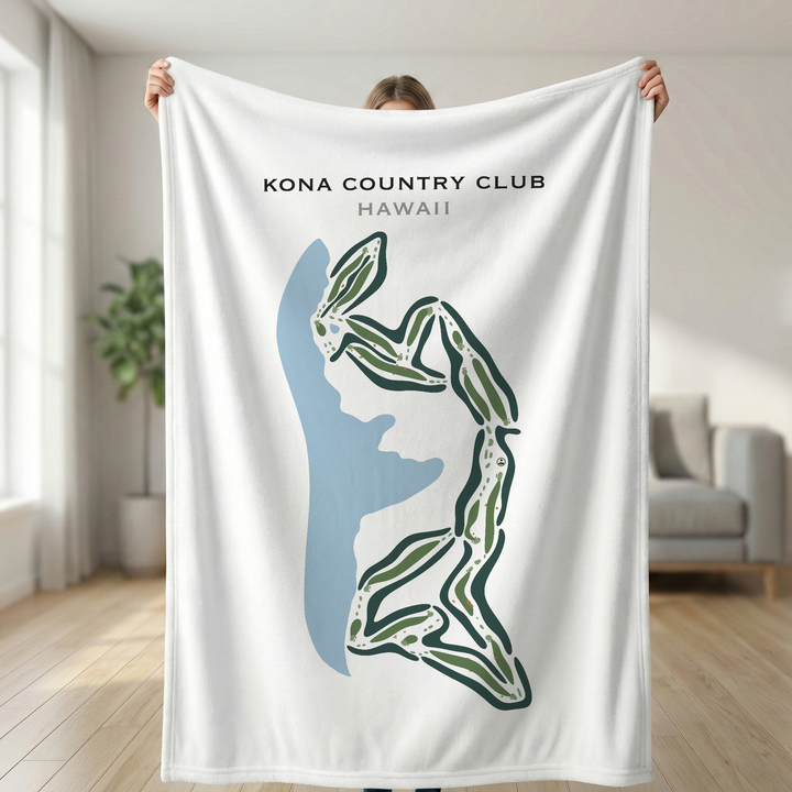 Kona Country Club, Hawaii - Printed Golf Courses