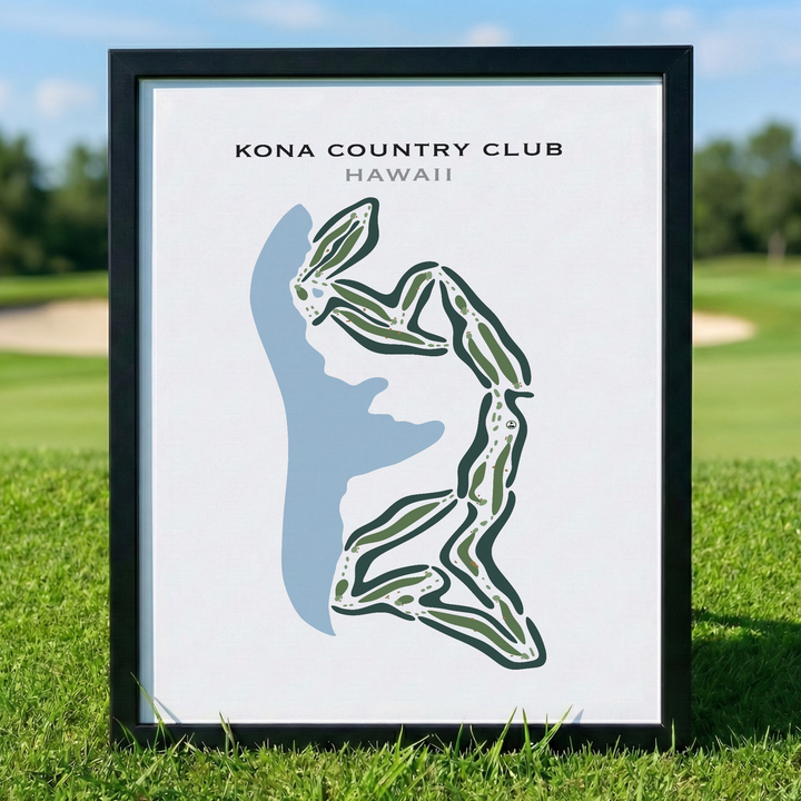 Kona Country Club, Hawaii - Printed Golf Courses