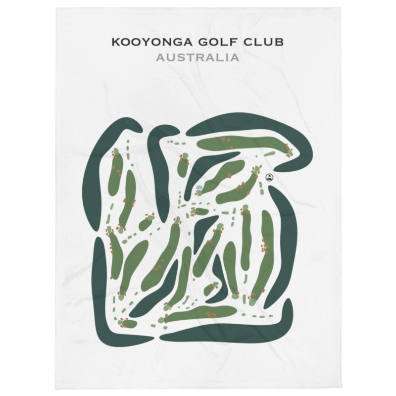 Kooyonga Golf Club, Australia - Printed Golf Courses