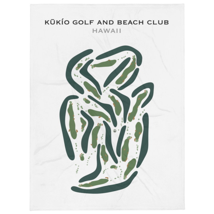 Kukio Golf and Beach Club, Hawaii - Printed Golf Courses