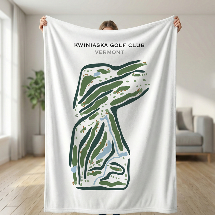 Kwiniaska Golf Club, Vermont - Printed Golf Courses