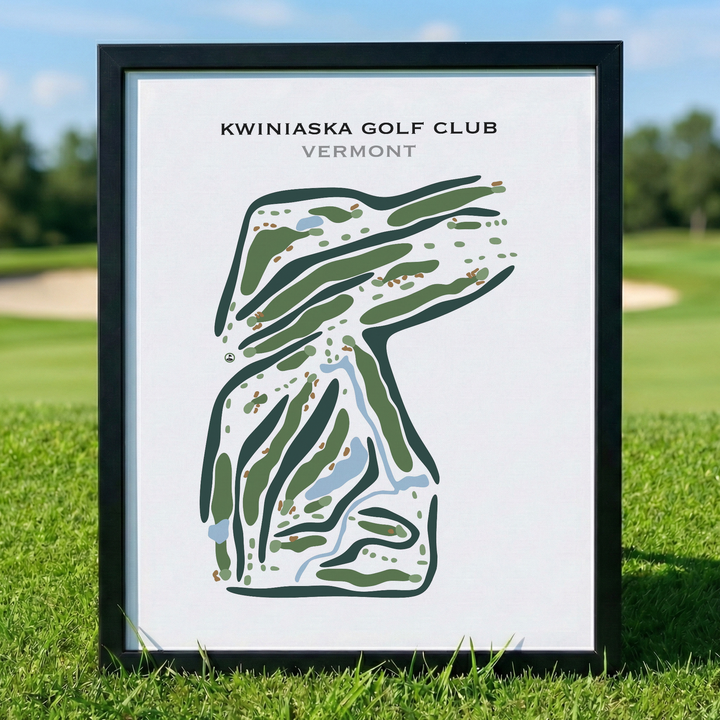 Kwiniaska Golf Club, Vermont - Printed Golf Courses