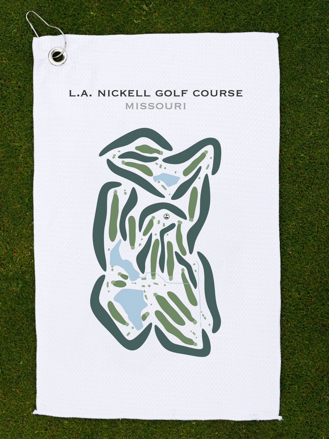 L. A. Nickell Golf Course, Missouri - Printed Golf Courses